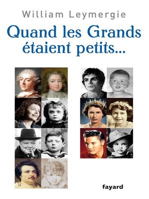 cover image of Quand les grands étaient petits